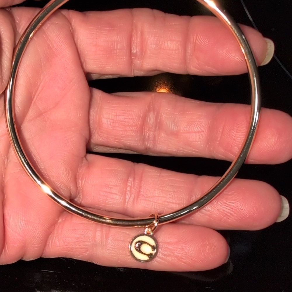 Coach Gold Bracelet Classic Minimalist Design - Picture 3 of 4